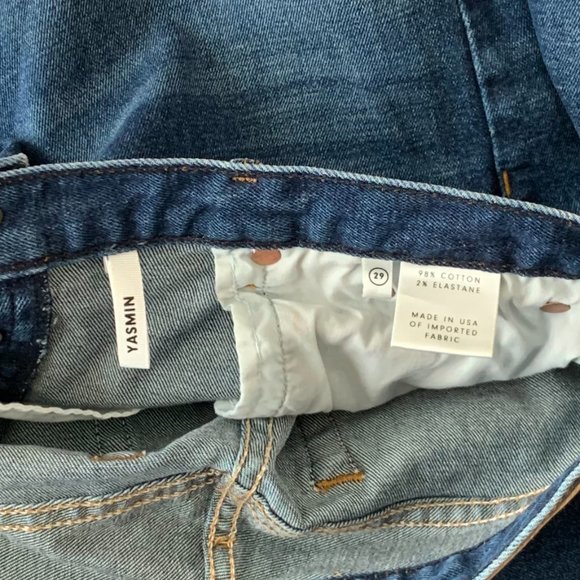 GRLFRND high rise yasmin button fly jeans 29 - Picture 10 of 14